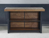 Tyler Chestnut/Black 3-Piece 38-inch Counter Bar Set from Steve Silver - Luna Furniture