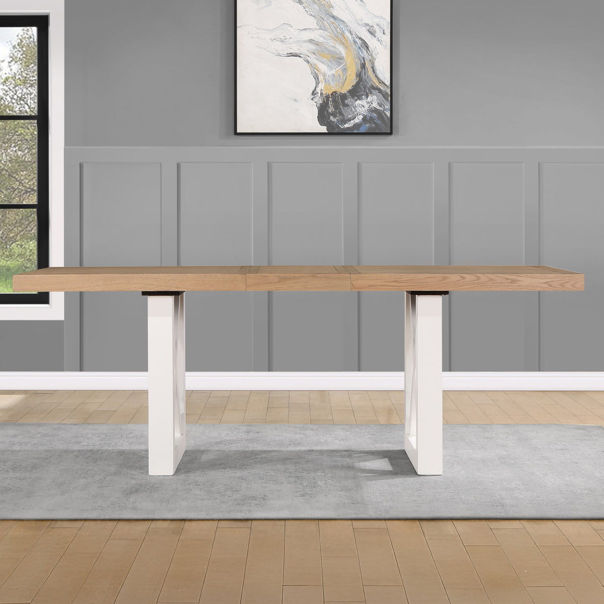 Magnolia 80-96-inch Counter Height Dining Table with 16-inch Leaf from Steve Silver - Luna Furniture