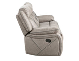 Tyson Gray 3-Piece Reclining Living Room Set from Steve Silver - Luna Furniture