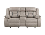 Tyson Gray 3-Piece Reclining Living Room Set from Steve Silver - Luna Furniture