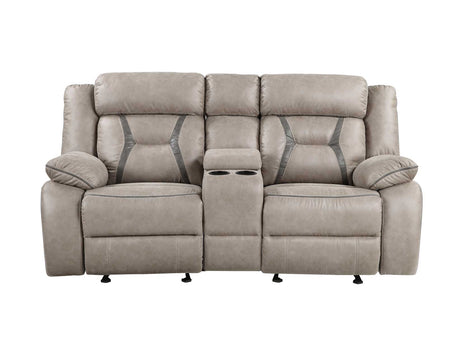 Tyson Gray 3-Piece Reclining Living Room Set from Steve Silver - Luna Furniture