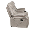 Tyson Gray 3-Piece Reclining Living Room Set from Steve Silver - Luna Furniture