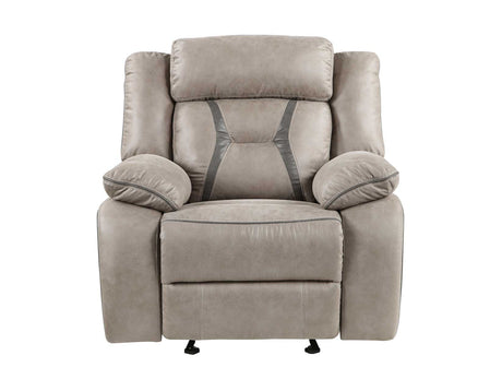 Tyson Gray 3-Piece Reclining Living Room Set from Steve Silver - Luna Furniture