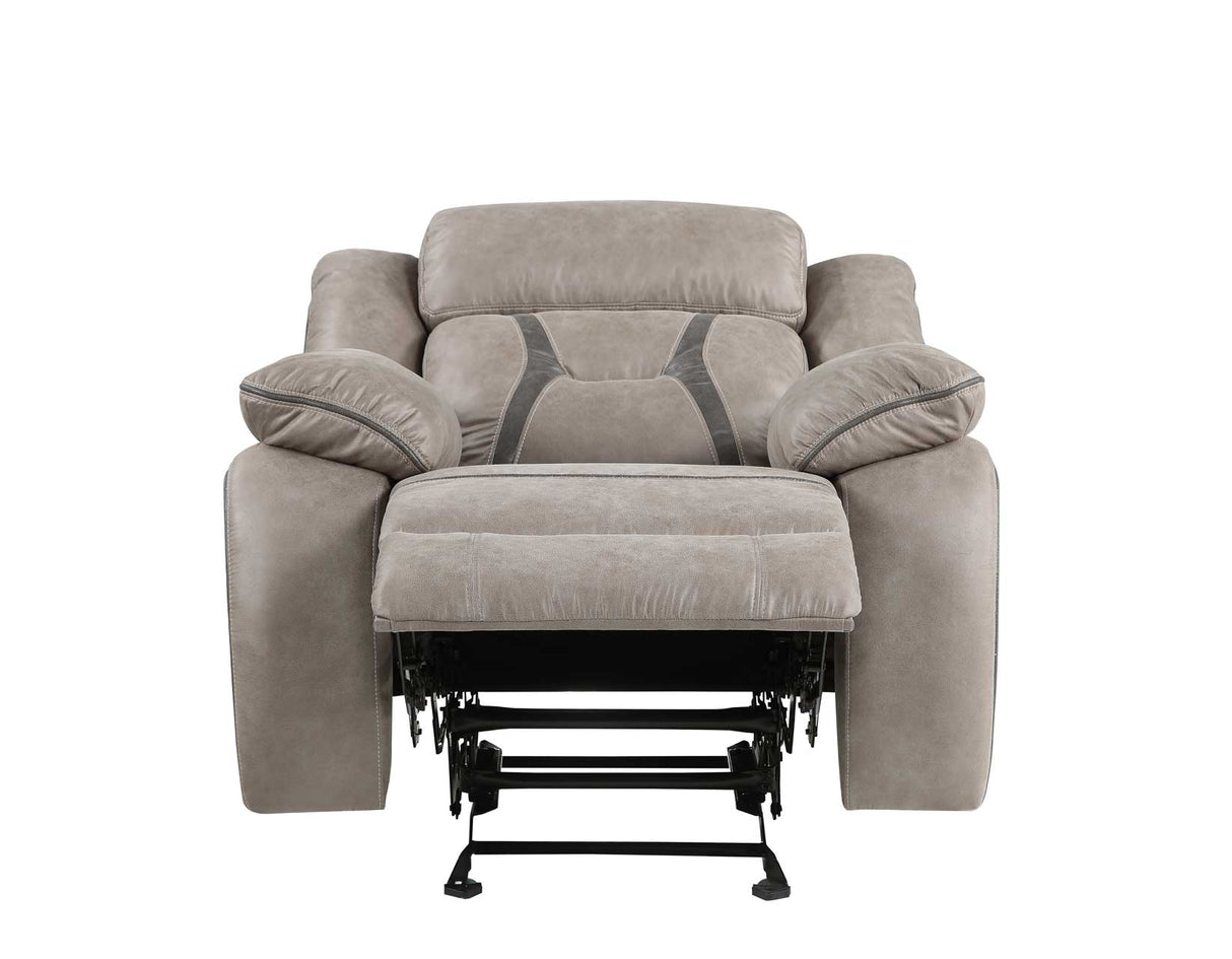 Tyson Gray 3-Piece Reclining Living Room Set from Steve Silver - Luna Furniture