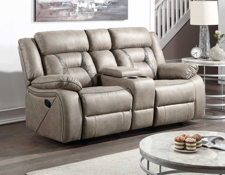 Tyson Gray 3-Piece Reclining Living Room Set from Steve Silver - Luna Furniture
