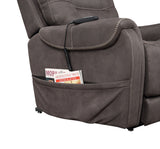 Brisbane Stone Power Lift Chair w/Three Heat Zones from Steve Silver - Luna Furniture
