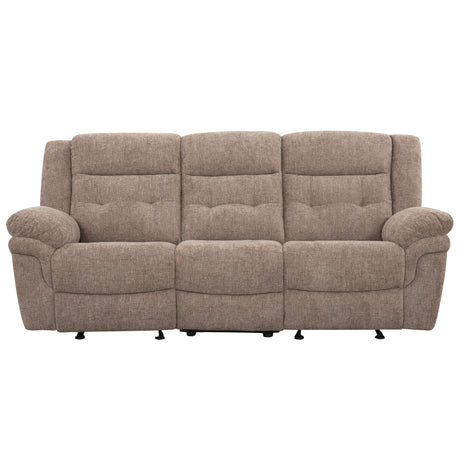 Sydney Brown Manual Recliner Sofa from Steve Silver - Luna Furniture