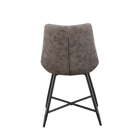 Ramona Brown PU Side Chair, Set of 2 from Steve Silver - Luna Furniture