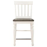 Joanna Two Tone 24″ Counter Stool, Set of 2 from Steve Silver - Luna Furniture
