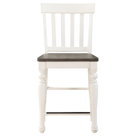 Joanna Two Tone 24″ Counter Stool, Set of 2 from Steve Silver - Luna Furniture