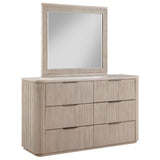 Henry Reeded King 4-Piece Bedroom Set, Tan Finish from Steve Silver - Luna Furniture