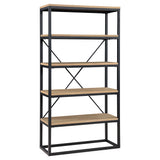 Magnolia Black Bookcase from Steve Silver - Luna Furniture