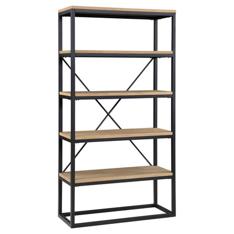 Magnolia Black Bookcase from Steve Silver - Luna Furniture