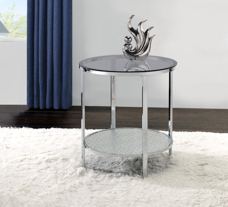 Frostine Round End Table from Steve Silver - Luna Furniture