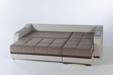 Ultra Optimum Brown Storage Sleeper Sectional from Bellona - Luna Furniture