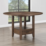 Java Warm Mocha Round Counter Height Table from Steve Silver - Luna Furniture
