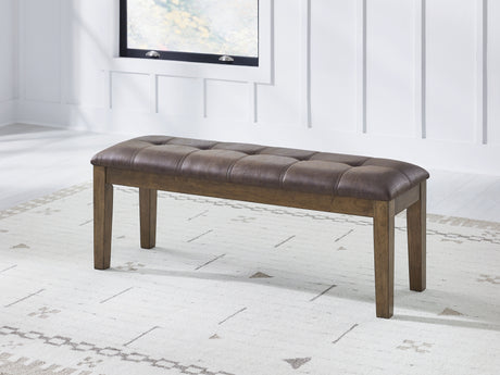 Urbinforte Light Brown 50" Dining Bench from Ashley - Luna Furniture