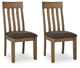 Urbinforte Light Brown Dining Chair, Set of 2 from Ashley - Luna Furniture