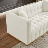 Eleanor Sofa Beige Boucle from Ashcroft Furniture - Luna Furniture