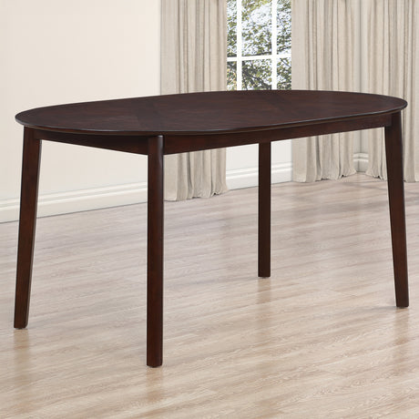 Adrian Espresso Oval Dining Room Set from Steve Silver - Luna Furniture