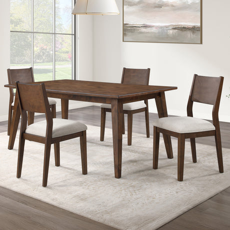 Canton Mocha 5-Piece Dining Set from Steve Silver - Luna Furniture