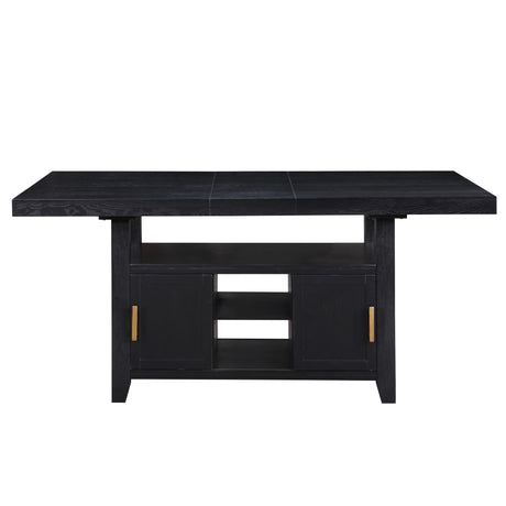 Yves 78-inch Counter Storage Table from Steve Silver - Luna Furniture