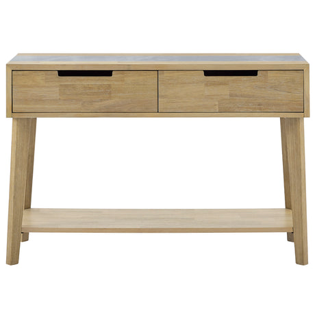 Calgary Sintered Stone Inlay Sofa Table from Steve Silver - Luna Furniture