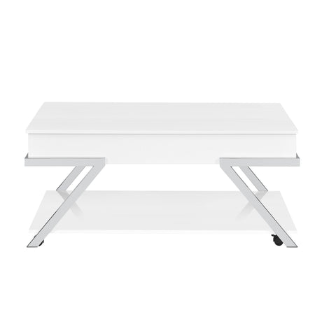 Zena Lift-Top Cocktail Table with Casters from Steve Silver - Luna Furniture