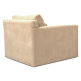 Maison Gianna Accent Chair in Oat Chenille Fabric from Home Trends & Design - Luna Furniture