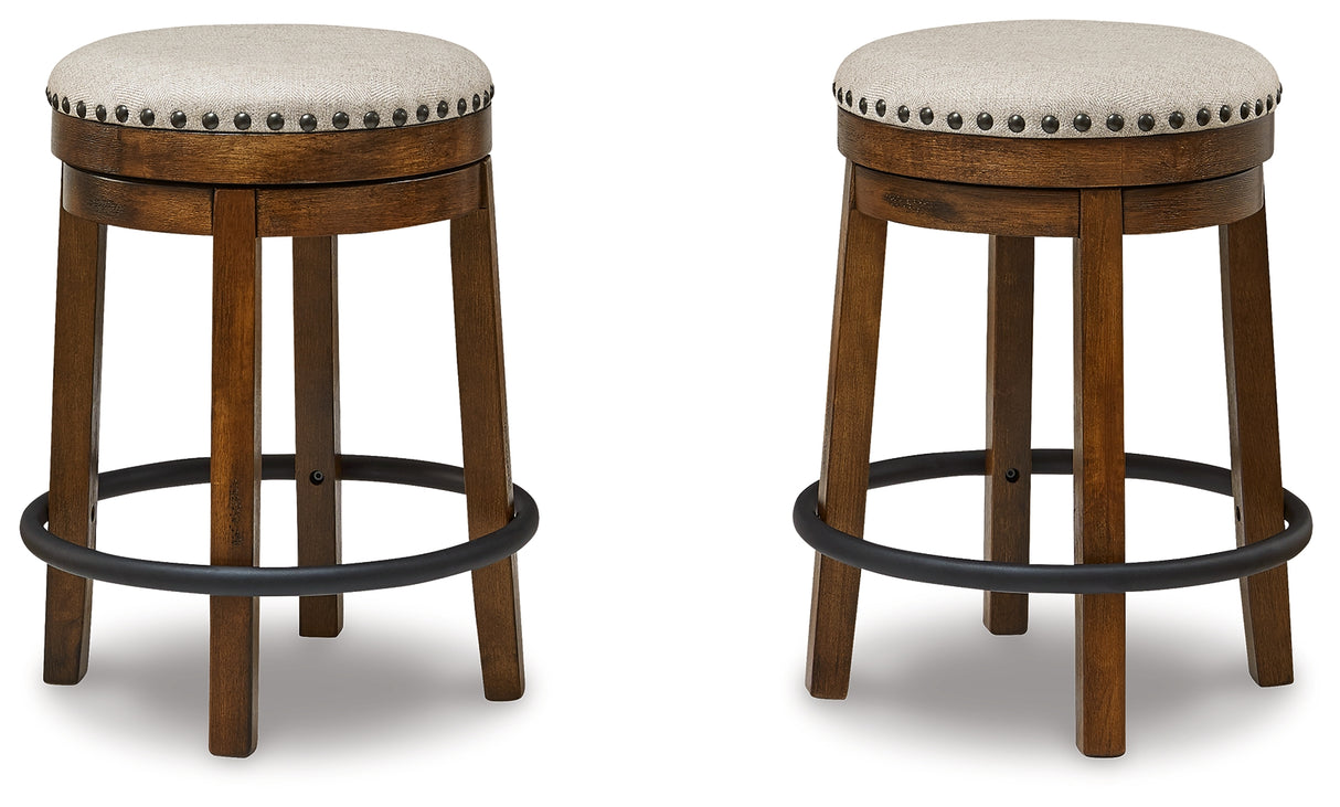 Valebeck Counter Height Barstool (Set of 2) from Ashley - Luna Furniture
