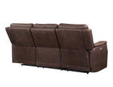 Valencia Walnut 3-Piece Dual Power Reclining Living Room Set from Steve Silver - Luna Furniture