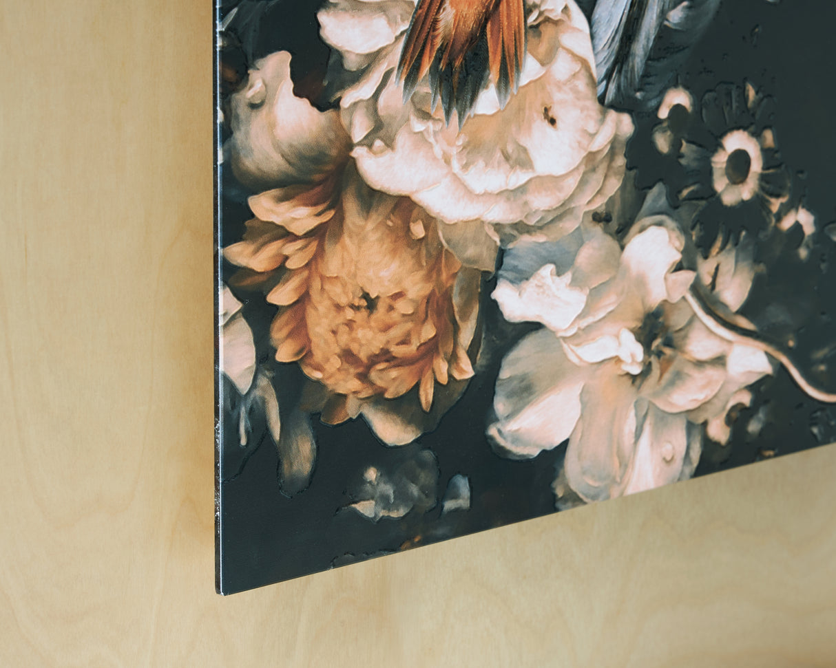 Valfer Orange/Black/White Wall Art from Ashley - Luna Furniture