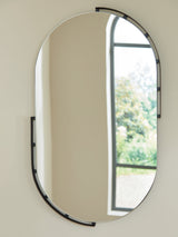 Valkings Black Accent Mirror (Set of 2) from Ashley - Luna Furniture