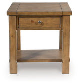 Vandenmore Medium Brown End Table from Ashley - Luna Furniture