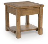 Vandenmore Medium Brown End Table from Ashley - Luna Furniture