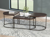 Vanmore Dark Brown Table (Set of 3) from Ashley - Luna Furniture