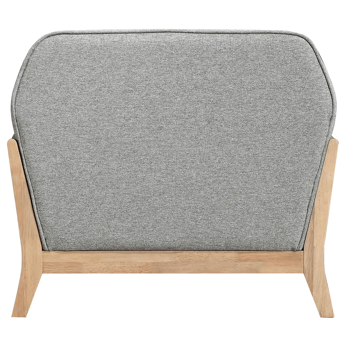 Vaughn Gray Fabric Upholstered Flared Arm Accent Chair from Coaster - Luna Furniture