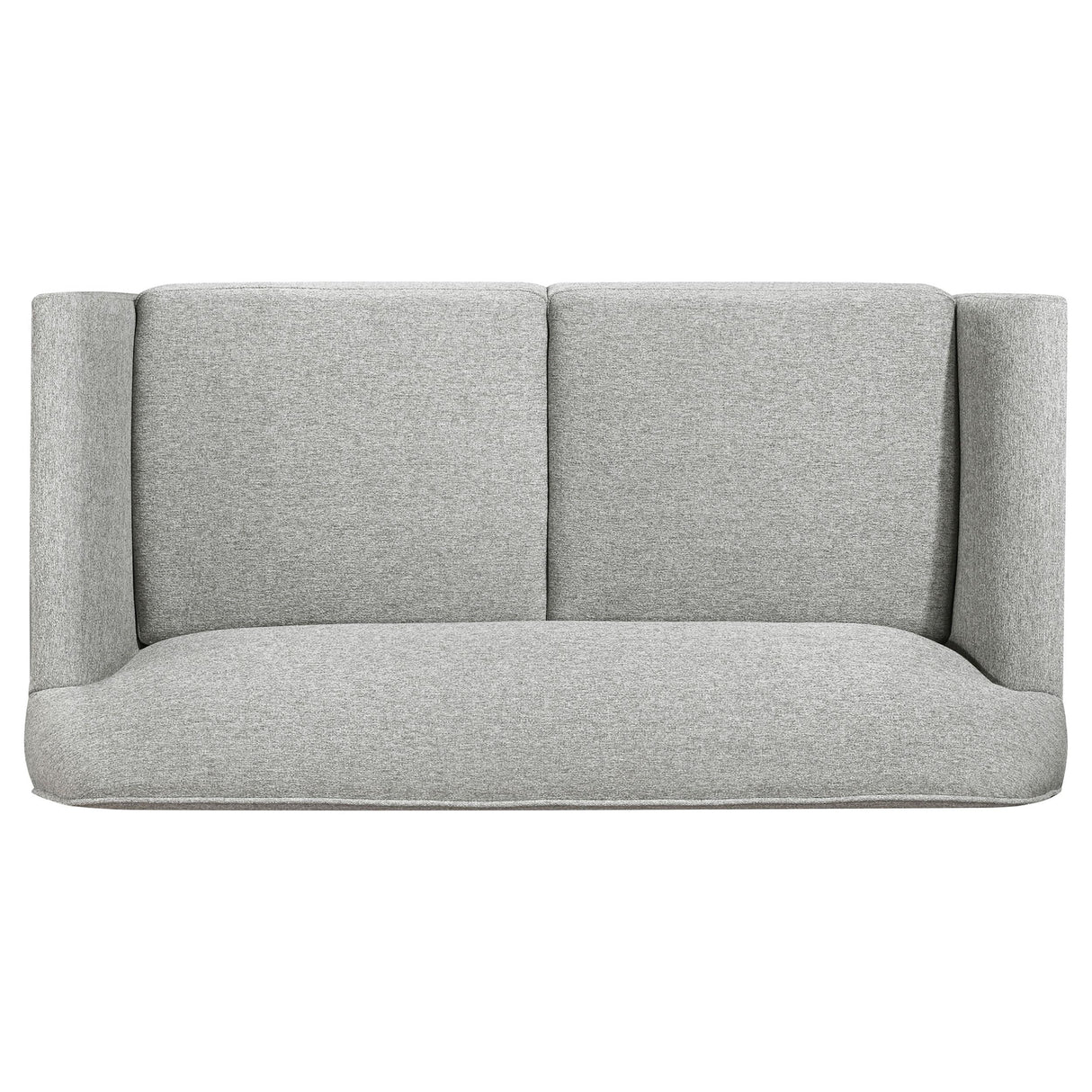 Vaughn Gray Fabric Upholstered Flared Arm Loveseat from Coaster - Luna Furniture