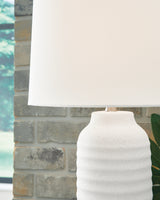 Vauville White Table Lamp (Set of 2) from Ashley - Luna Furniture