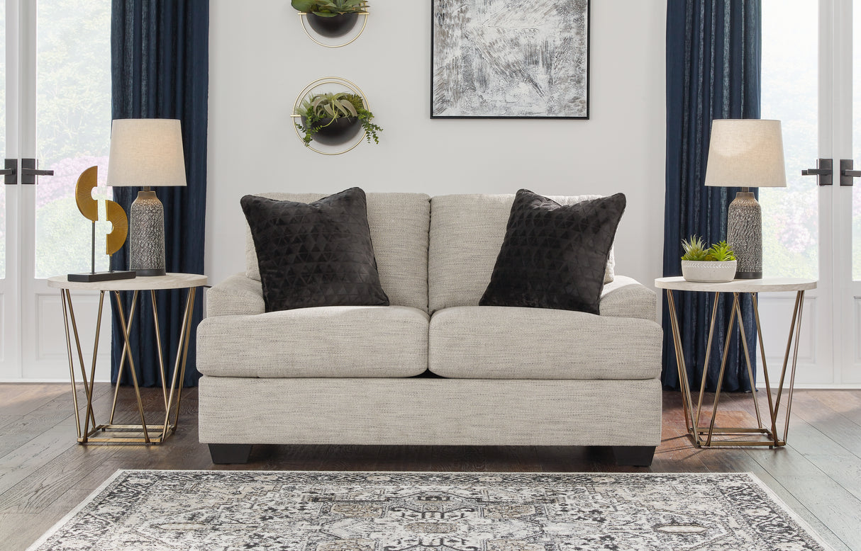 Ashley Nemoli Ashley Grey Loveseat Nemoli Signature Design By