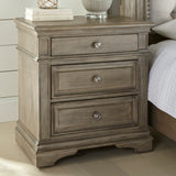 Highland Park Waxed Driftwood Nightstand from Steve Silver - Luna Furniture