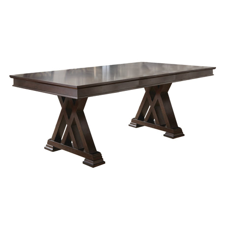 Adrian Espresso Dining Table from Steve Silver - Luna Furniture