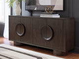 Veeda Dark Brown Accent Cabinet from Ashley - Luna Furniture