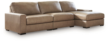 Veronella Sahara 3-Piece Sectional with Chaise from Ashley - Luna Furniture