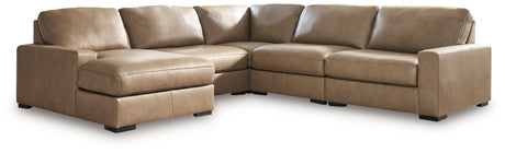 Veronella Sahara 5-Piece Sectional with Chaise from Ashley - Luna Furniture