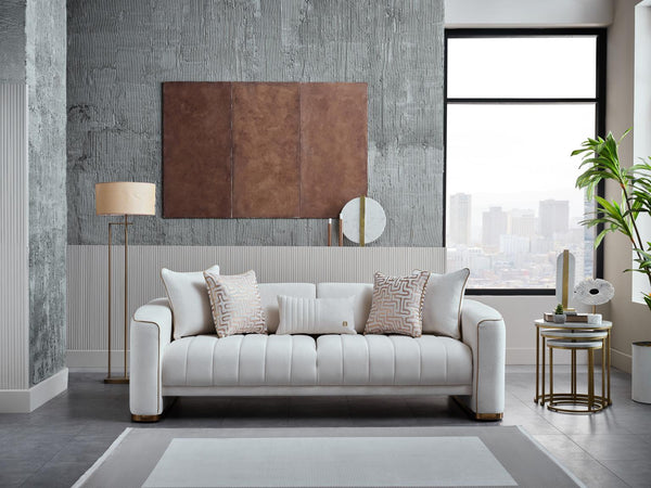 Veronica Merit Cream Sleeper Sofa