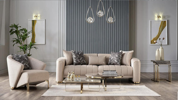 Veronica Silver Vizon Sleeper Sofa