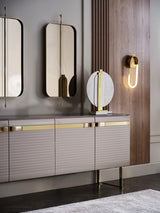 Veronica Buffet Mirror from Bellona - Luna Furniture