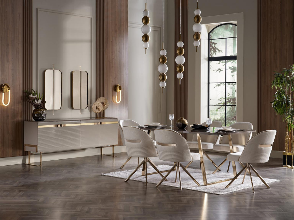 Veronica Dining Table from Bellona - Luna Furniture
