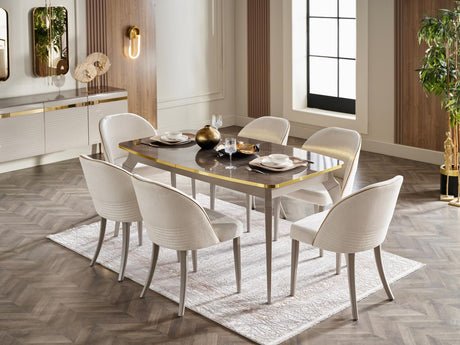 Veronica Dining Table from Bellona - Luna Furniture